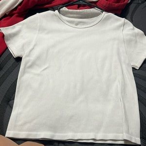 Regular stretch white shirt